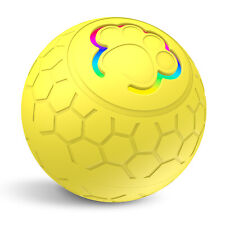 Interactive Pet Toy Dog Toy Ball, Automatic Smart Dog Bouncing Ball(Yellow) - CN