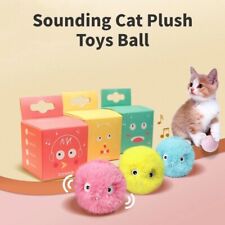 Squeaky Toys Durable Balls Cat Ball Catnip Pet Smart Interactive Training Toy - CN