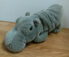 PetSmart Gray Hippopotamus Hippo Animal Plush Stuffed Toy 16+ inches - Houston - US