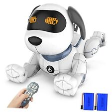 Robot Dog, RC Puppy Interactive Smart Toy, Educational Electronic Pet White - Miami - US