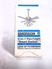 EMERSON 3-IN-1 CEILING FAN/LIGHT 'SMART SWITCH' CF-SC-1 CFSC1 - East Stroudsburg - US