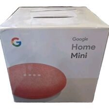 Google Home Mini Smart Assistant - Coral - Sealed/New - Los Angeles - US