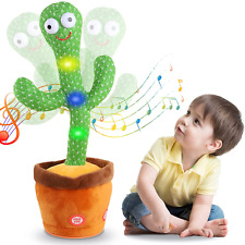 Kids Dancing Talking Cactus Toys for Baby Boys and Girls, Singing Mimicking Reco - Denver - US