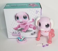 Cute Friends Smart Puppy Robot Dog Toy Pink battery dog kid toy - Asheville - US