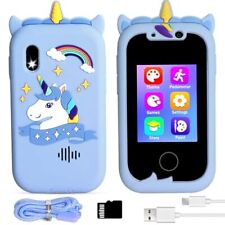 Smart Phone for Kids & 3 -7 Year Old Boys Toys Unicorns Gifts Touchscreen Lea... - Eugene - US