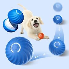 USB Electronic Smart Dog Toy Interactive Pet Automatic Moving Blue/Orange Balls. - LK