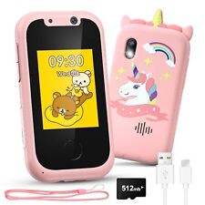 Orivon Kids Phone,Toy Phone, Kids Smart Phone for Girls Unicorns Gifts for 3~... - Lathrop - US