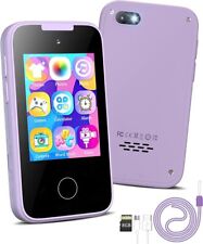 VIMORG Kids Smart Phone Touchscreen Toy Multi APPs 8G TF Card PH01-02 - Purple - Haltom City - US