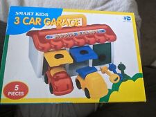 Wah Hing Smart Kids 3 Car Garage Shape Sorting Toy with 3 Keys and 2 Toy Cars - West Berlin - US