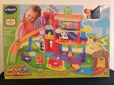 RARE NEW Vtech Go! Go! Smart Animals Happy Paws Playland Kids Learn Playset Toy! - Plant City - US