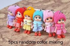 5Pcs Kids Toys Soft Interactive Baby Toy Mini Doll For Girls and Boys Hot - PK