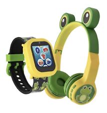 NEW Kids FROG Touch Screen Smart Watch Light Up Bluetooth Headphones Toy Gift - Jacksonville - US