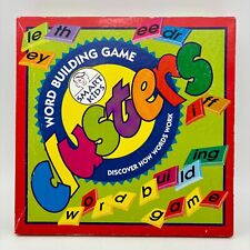 Clusters Word Building Game COMPLETE Smart Kids Educational Reading Homeschool - Saint Paul - US