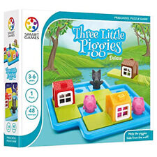 Smart Games Preschool Puzzle Game Three Little Piggies Deluxe Kids Toys Age 3-6 - GB