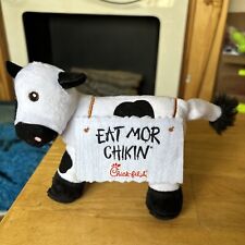 Chick-fil-A Cow Plush Smart Kids Eat Chikin Sign Small Stuffed Animal Plush 5 - Akron - US"