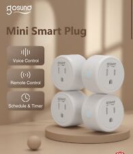 Gosund Wifi Smart Plug Works With Alexa/Google #3063-3068 4 Pack. - London - US