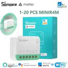1-20PCS SONOFF MINIR4M Matter WiFi Smart Switch Smart Home Automation Module via - CN