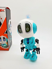 NEW IN BOX SMART MINI ROBOT TALKING POSABLE BODY KIDS TOYS DURABLE DIE-CAST Blue - Minneapolis - US