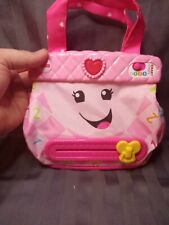 2017 Mattel Fisher-Price LAUGH & LEARN SMART STAGES PURSE Pink Talking Toy - Raymond - US