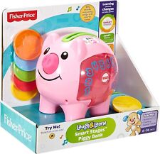 Fisher-Price Laugh & Learn Smart Stages Piggy Bank CDG67 NEW FREE SHIPPING - SALFORD - GB