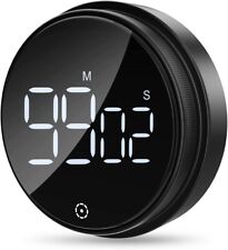 Digital Kitchen Timer Battery LED Display Magnetic Cooking Study Lady gift Alarm - LK