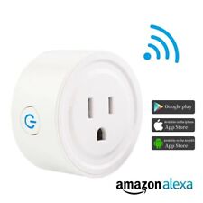 Wifi Smart US Plug Wireless Power Socket Outlet Works Alexa Google Home Etc - US