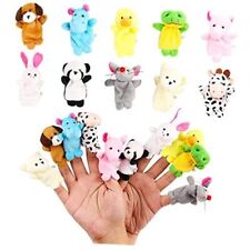 10Pcs Finger Puppets Set - Soft Plush Animals Finger Puppet Toys for Kids, - Miami - US