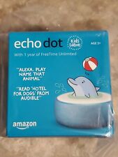 Amazon Echo Dot Kids Edition Blue Smart Speaker with Alexa 3rd Gen NEW SEALED - Bonita Springs - US