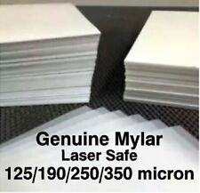 MYLAR Stencil Sheets Blank 125/190/250 micron Laser Safe A3/A4