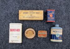 VINTAGE HEALTH & BEAUTY PRODUCT PACKAGES LOT**BAND-AID, ST. JOSEPH**1930s-50s**