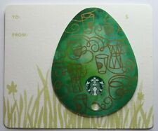 Starbucks Card 6118 - Easter Egg Green - 2016