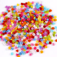 100PCS Mini Buttons 6mm Doll Clothes Craft Garment Cloth Sewing DIY Accessories