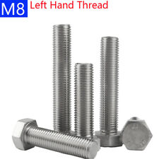 M8 - 1.25 304 Stainless Steel Left Hand Thread Hex Head Set Screws Bolts - 光明区 - CN