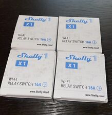 LOT of 4 NEW SHELLY 1 Smart Home Device X1 Relay Switch 16A Wi-Fi 1 x 1 - Pensacola - US