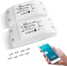 Tuya Smart Home WiFi Bluetooth Switch Relay Timer Wireless Light Switch Module - CN