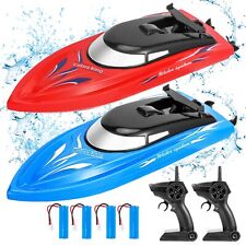 GIMMYFIVE 2 Pack RC Boat Remote Control Boats for Pools and Lakes for Kids and - Lathrop - US