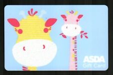 ASDA ( UK ) Giraffes 2010 Gift Card ( $0 )