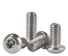 304 Stainless Steel Hex Socket Bolts Button Head Screw M6 M8 M10 M12 - CN