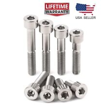 M8 Titanium Bolts Allen Socket Cap Head 10,15,20,25,30,35,40,45,50,55,60mm - Irvine - US