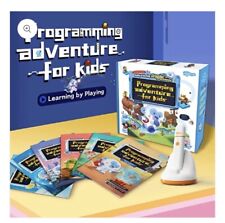 Easy-Readbook Programming Adventure for Kids 6 Book & Smart Learning Pen Set NEW - Treynor - US