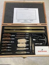 Gunmaster Universal Gun Cleaning Kit Rods & Brushes In Wooden Box