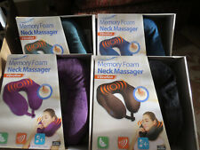 HEALTH TOUCH MEMORY FOAM VIBRATING NECK MASSAGERS U CHOOSE FREE SHIP BNIB - Cleveland - US