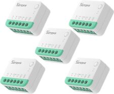 5 Pack SONOFF MINIR4M WiFi Smart Light Switch Relay Module for Apple Home,Matter - Whippany - US