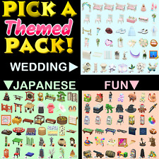 Pick a THEMED Furniture Pack: Wedding OR Japanese OR Fun items! AC:New Horizons