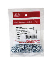 Malco No 7 Sizes S X 1/2 in. L Slotted Hex Washer Head Sheet Metal Screws 100 - Hickory Hills - US