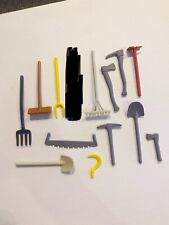 Playmobil Farm Handy Construction Tools, Shovels, Broom, etc Lot