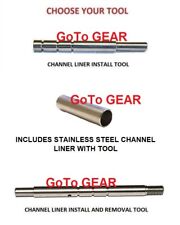 Channel Liner Install Tool or Install & Removal Tool Plus SS Liner For GLOCK