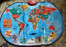 Smart Play Interactive Talking World Map For Kids Mat BRAND NEW - Hillsboro - US