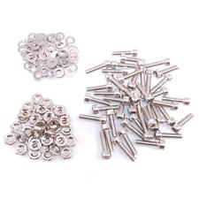 200x M2 x 10mm Socket Head Cap Screws Stainless Steel Allen Socket Nuts Washers - Cranbury - US