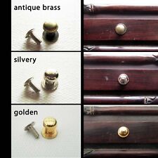 12X Decorative Mini Jewelry Box Chest Case Drawer Cabinet Door Pull Knob Handle